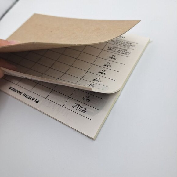 MB Yahtzee Score Pad Sheets 1975 Board Game Replacement Piece Vintage Rules - Picture 5 of 8